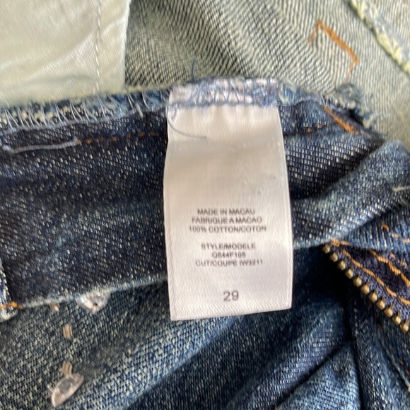 Vintage Guess Jeans Flower Stitchings - Picture 7 of 9